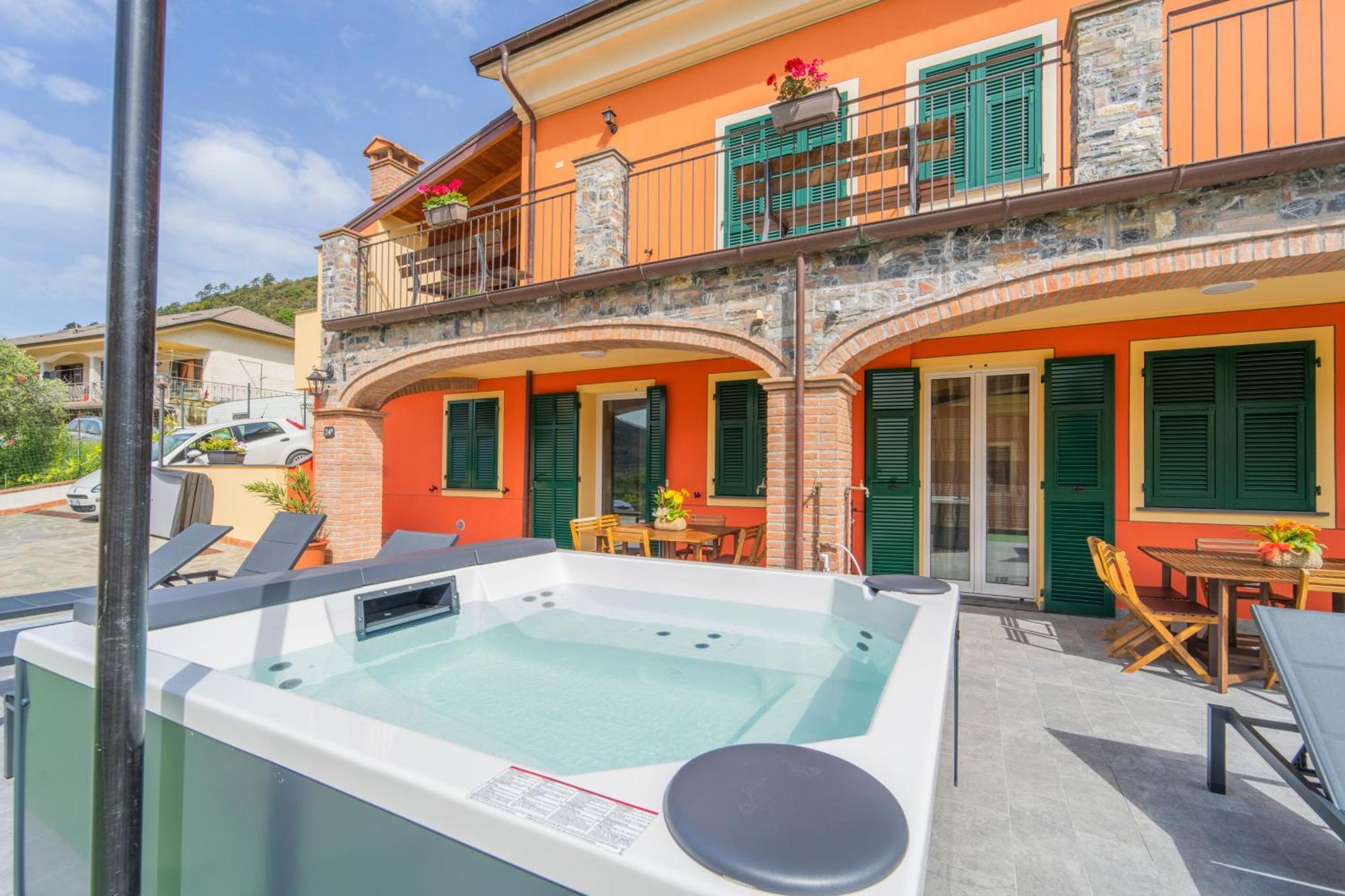 045B - Villetta Moderna 02-24E Con Vasca Idromassaggio In Giardino, Solo 15 Minuti Da Mare E Spiaggia - Posto Auto Gratuito San Lazzaro  Exterior foto